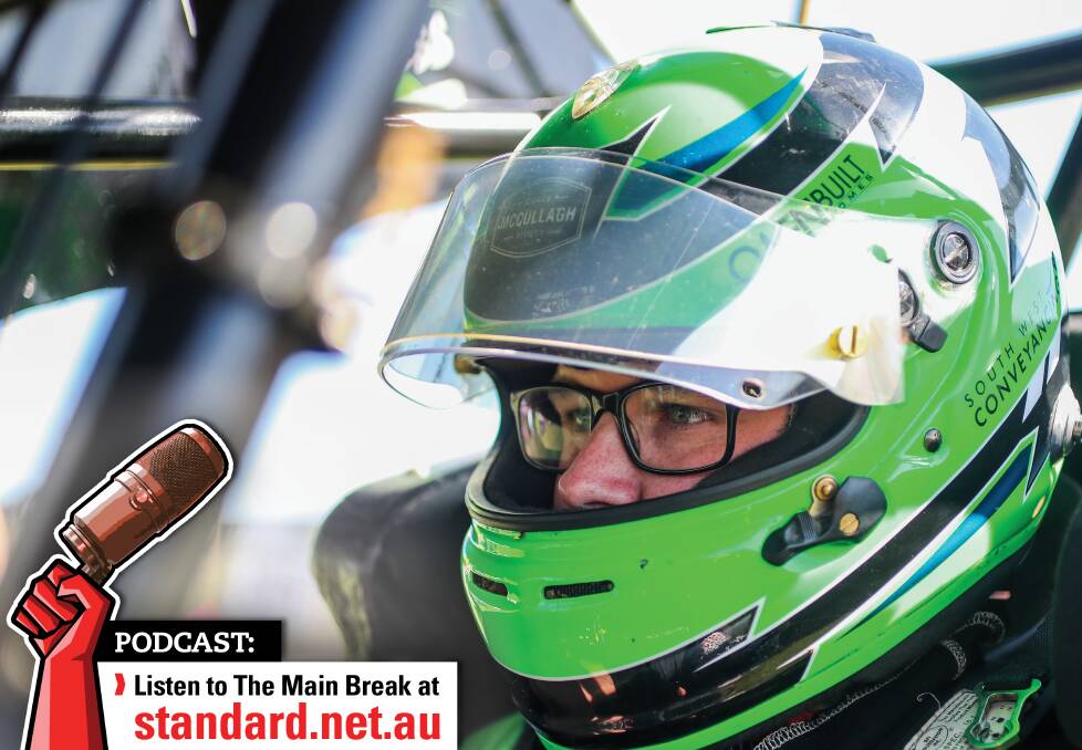 NEED FOR SPEED: Warrnambool driver Corey McCullagh has lofty ambitions for the 2020-21 Australian sprintcar season. Picture: Morgan Hancock 