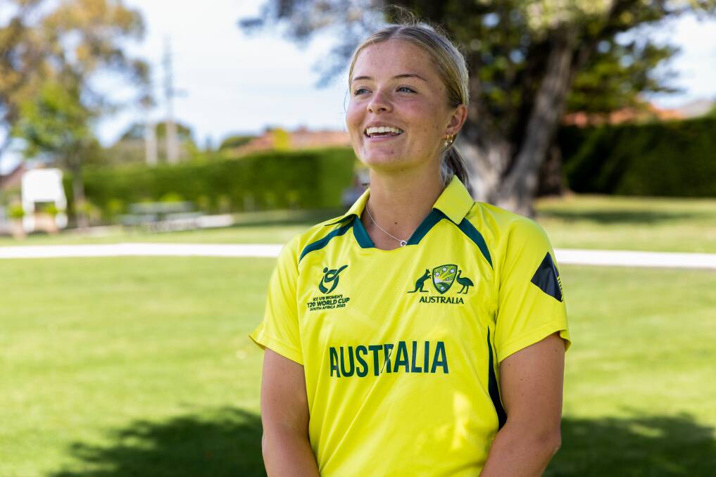 Milly Illingworth represented Australia at the under 19 world cup in early 2023. Picture by Eddie Guerrero 
