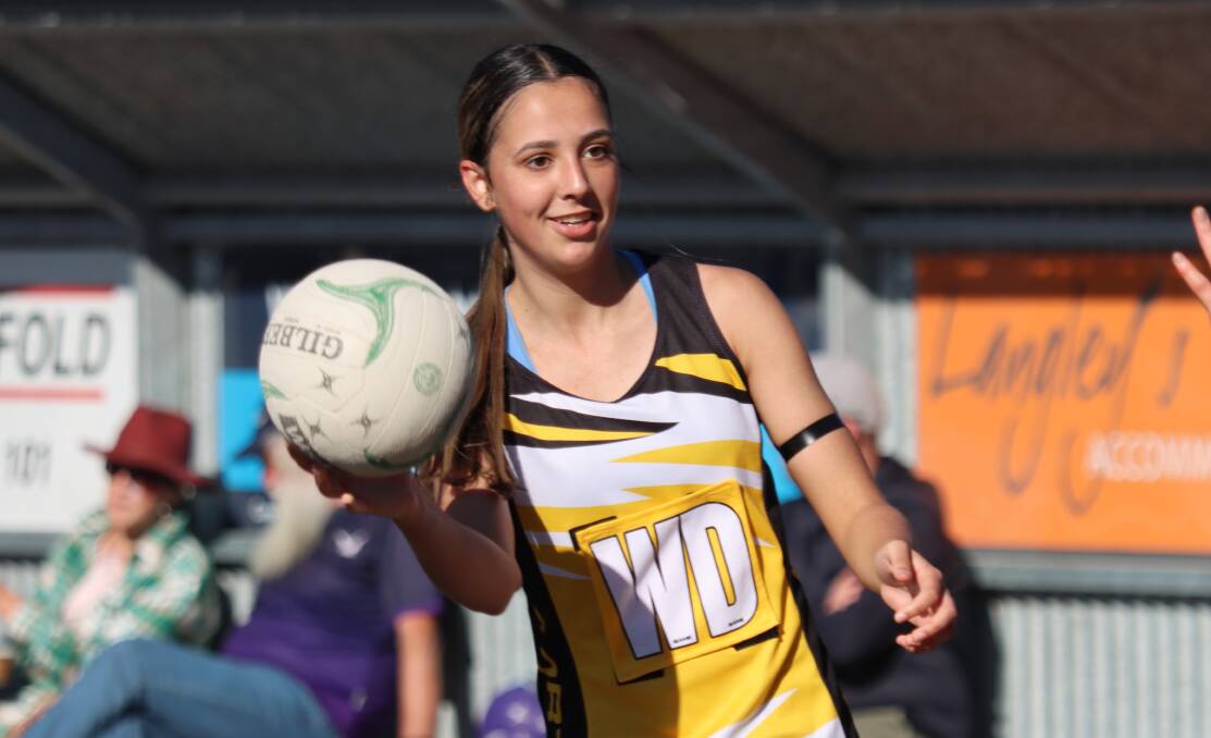 NEXT STEP: Tyleah Barr is one of Portland's emerging netball players. Picture: Justine McCullagh-Beasy 