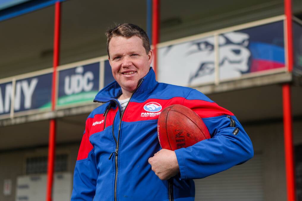 BUSY: Chris Bant is also Panmure's senior football coach and will lead the Bulldogs in the Warrnambool and District league in 2021. Picture: Morgan Hancock 