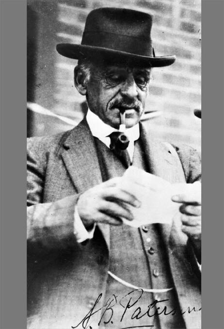HISTORIC: A photo of Banjo Paterson later in life. Picture: National Archives of Australia 