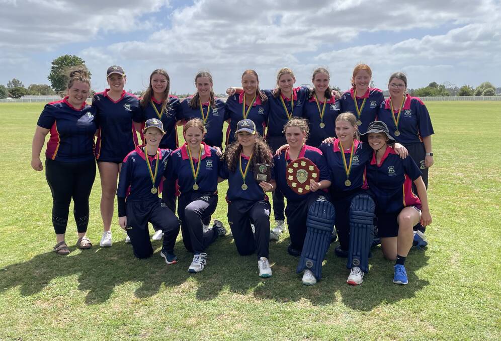 The victorious Warrnambool under 18 girls team. Picture supplied 