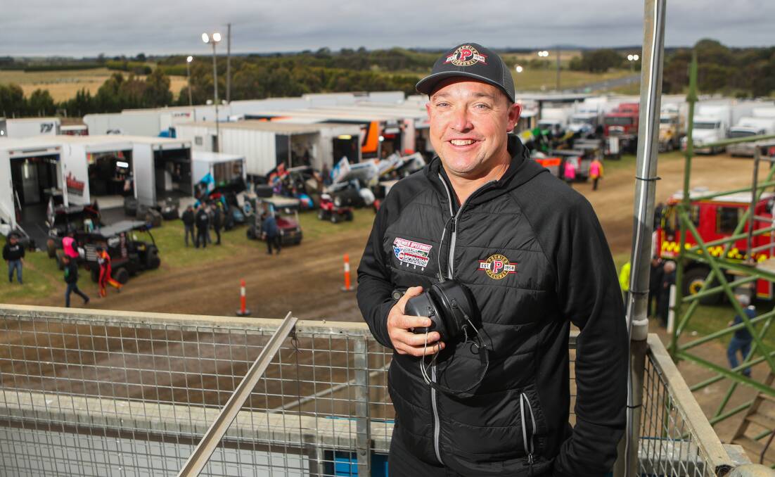 BUSY: Premier Speedway general manager David Mills says the club working hard to put on a show in the coronavirus environment. Picture: Morgan Hancock 