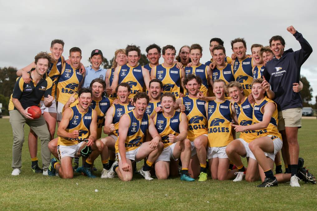 THE FUTURE: North Warrnambool Eagles' under 23 side won the Let's Talk Cup pre-season competition. Picture: Chris Doheny 
