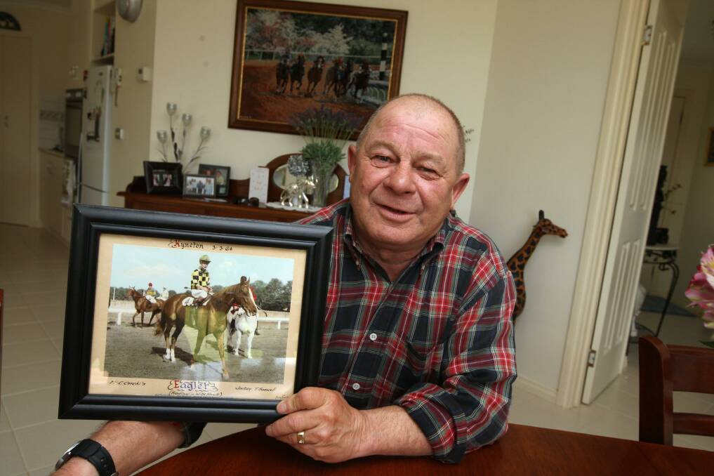Former jockey Terry Boswell had a long association with horse racing. He died on Tuesday. Picture supplied 