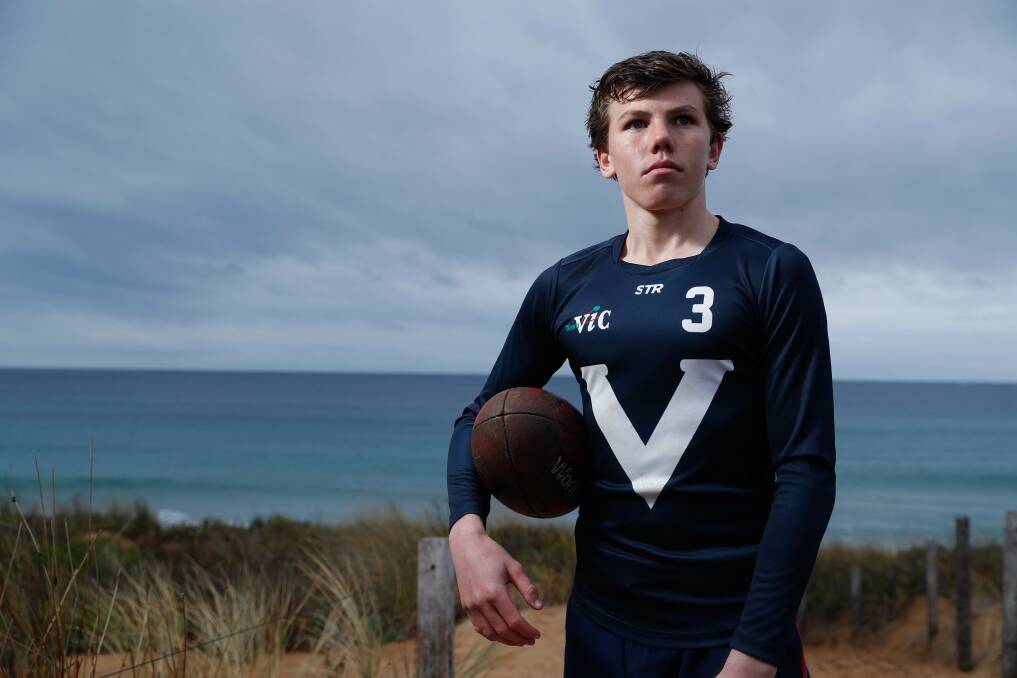PASSIONATE: Finn O'Sullivan loves playing sport, be it football, basketball or cricket. Picture: Chris Doheny 