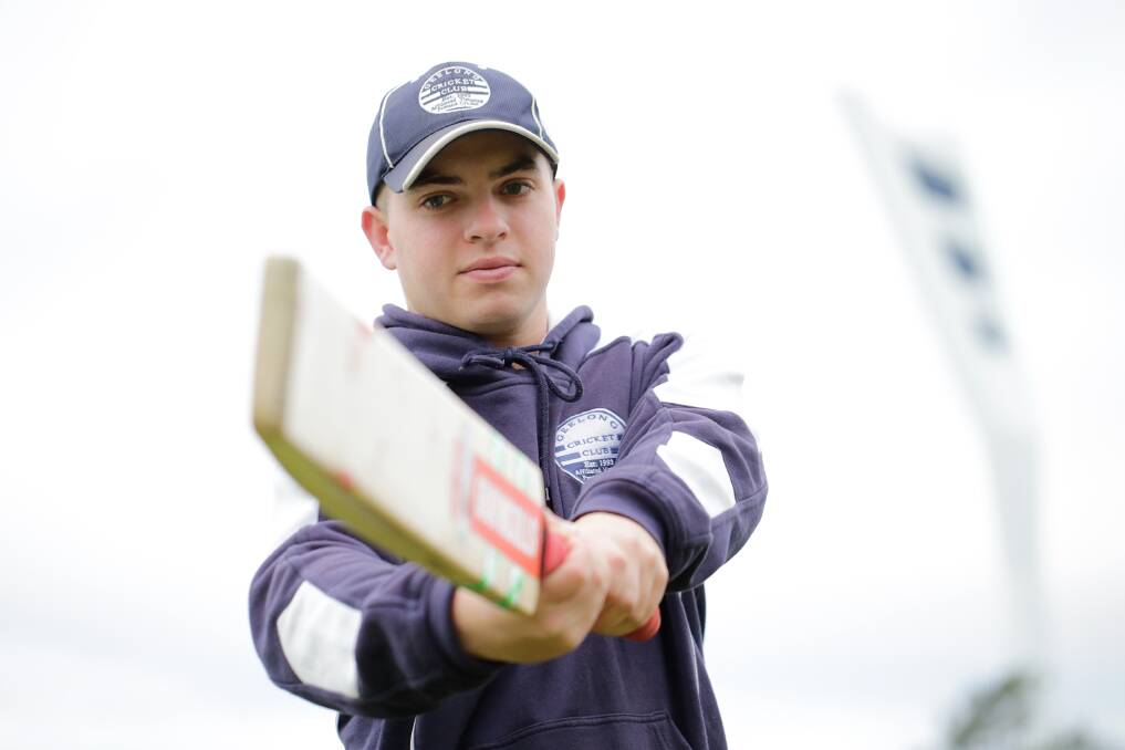 RUNNING MACHINE: Woodford export Tommy Jackson wants to build on his Victorian Premier Cricket form with Geelong next season. Picture: Mark Witte