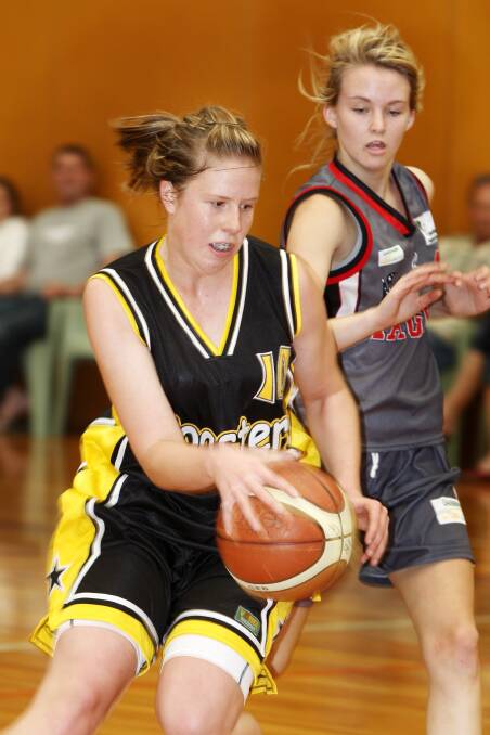 HOME SWEET HOME: Ebony Rolph, pictured in 2009, loved her playing days with Portland Coasters.