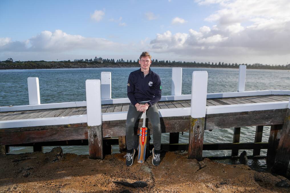 FRESH AIR: Nick King says he's enjoying spending time in Warrnambool with his family. Picture: Morgan Hancock 