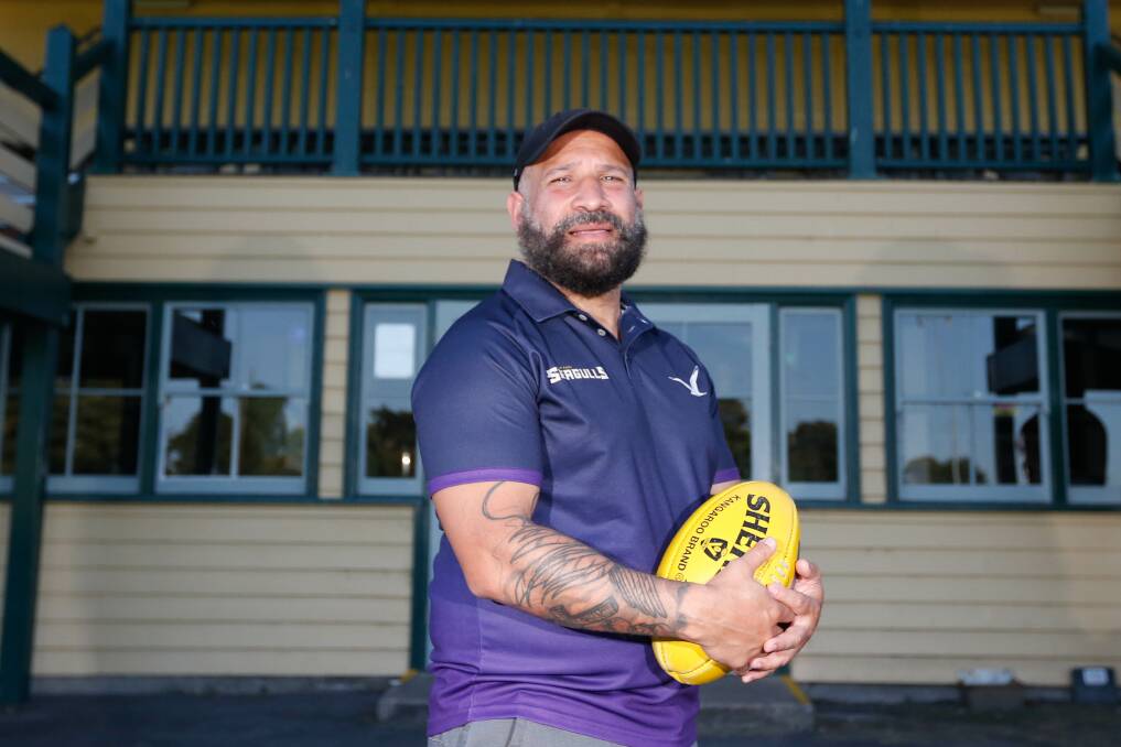 ALL IN: New coach Winis Imbi wants to help Port Fairy improve its culture. Picture: Mark Witte 
