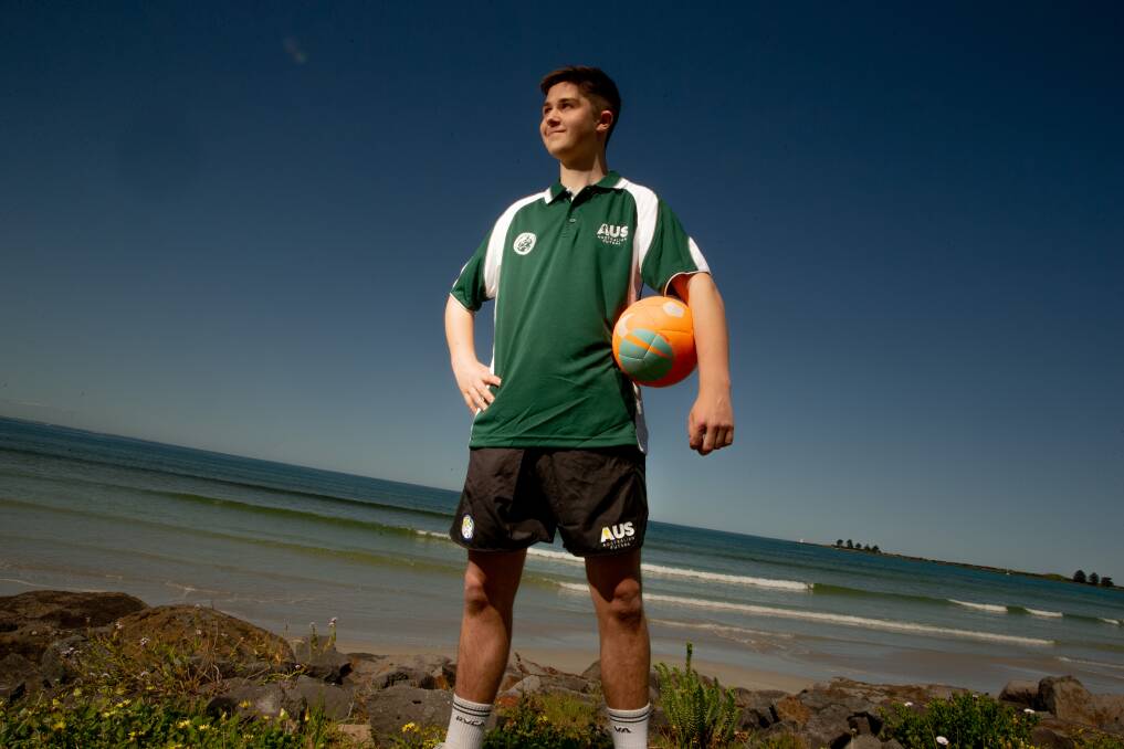 Benjy Hawkins is excited to play for an Australian futsal team overseas. Picture by Chris Doheny 