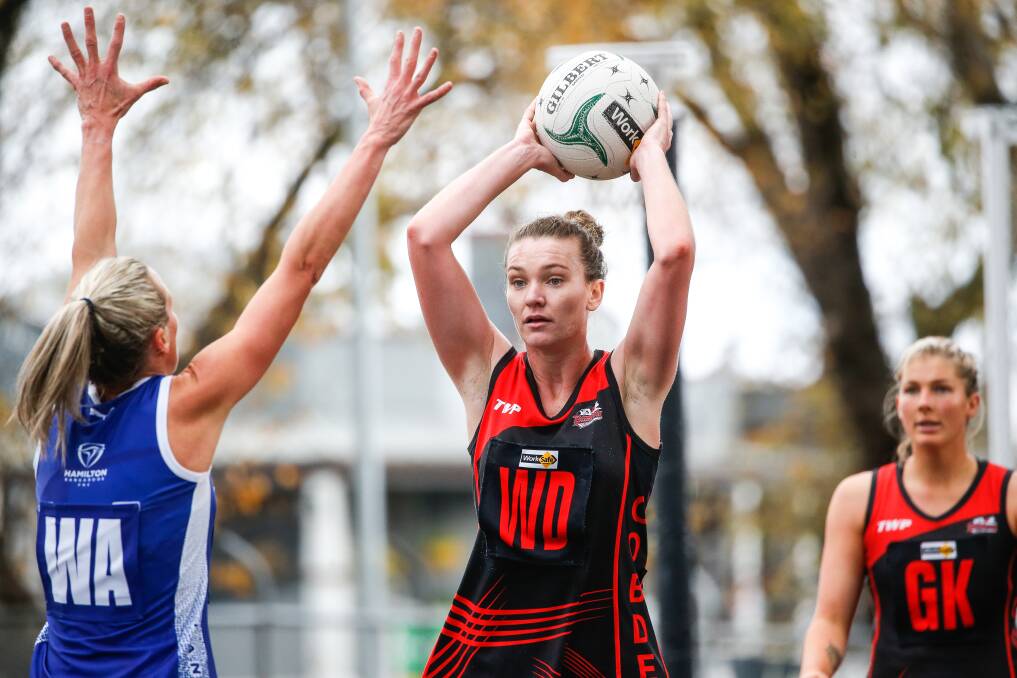 EXPERIENCED: Cobden landed Sarah Moroney in the off-season. Picture: Anthony Brady 