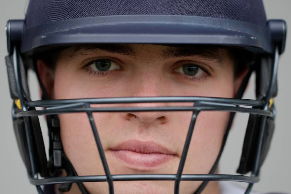 FOCUSED: Tommy Jackson is eyeing more runs in Victorian Premier Cricket. Picture: Mark Witte