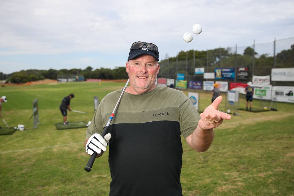ON TARGET: Ballarat's Mathew Ashton, who has scored two aces this summer, is a regular at the Rotary Club of Warrnambool East competition. Picture: Morgan Hancock 