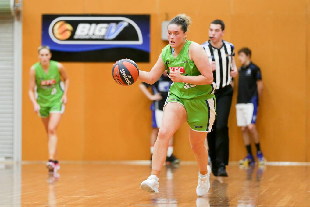 SCORER: Molly McKinnon dropped 19 points for the Mermaids on Saturday night. Picture: Chris Doheny