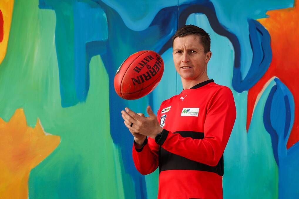 BRIGHT FUTURE: Cobden footballer Tom Spokes, 30, is bullish about the Bombers' young list. Picture: Morgan Hancock 