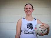 Camperdown netballer Grace Lucas is an on-court leader. Picture by Justine McCullagh-Beasy 