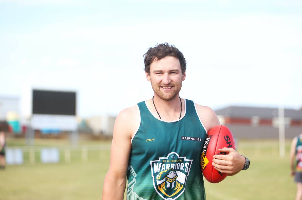 Joe McKinnon has signed up as Old Collegians' joint coach for 2024. Picture by Anthony Brady 