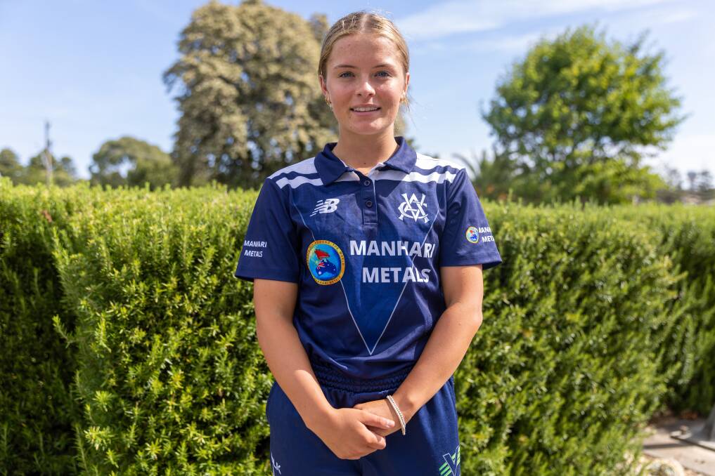 Port Campbell's Milly Illingworth plays for Victoria. Picture by Eddie Guerrero 