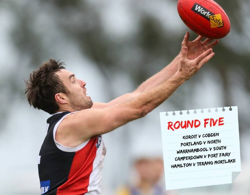 GAME DAY: Ben Dobson will reach the 150-game milestone with Koroit on Saturday. Picture: Morgan Hancock 