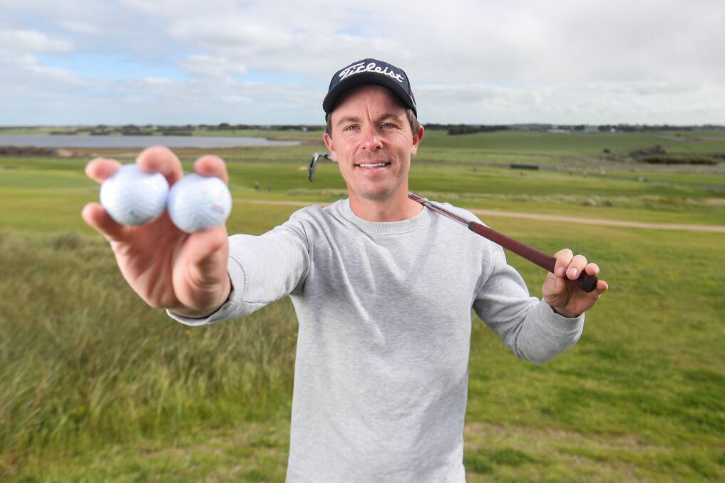RARE FEAT: Golfer Tully Chambers was rapt to get one ace let alone two in five days. Picture: Morgan Hancock 