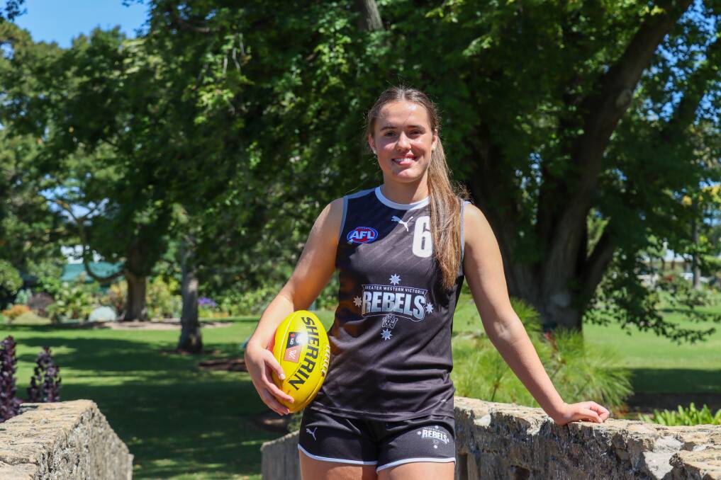 Alysha Ralston was excited to join GWV Rebels' program for the 2023 Coates Talent League season. Picture by Justine McCullagh-Beasy 