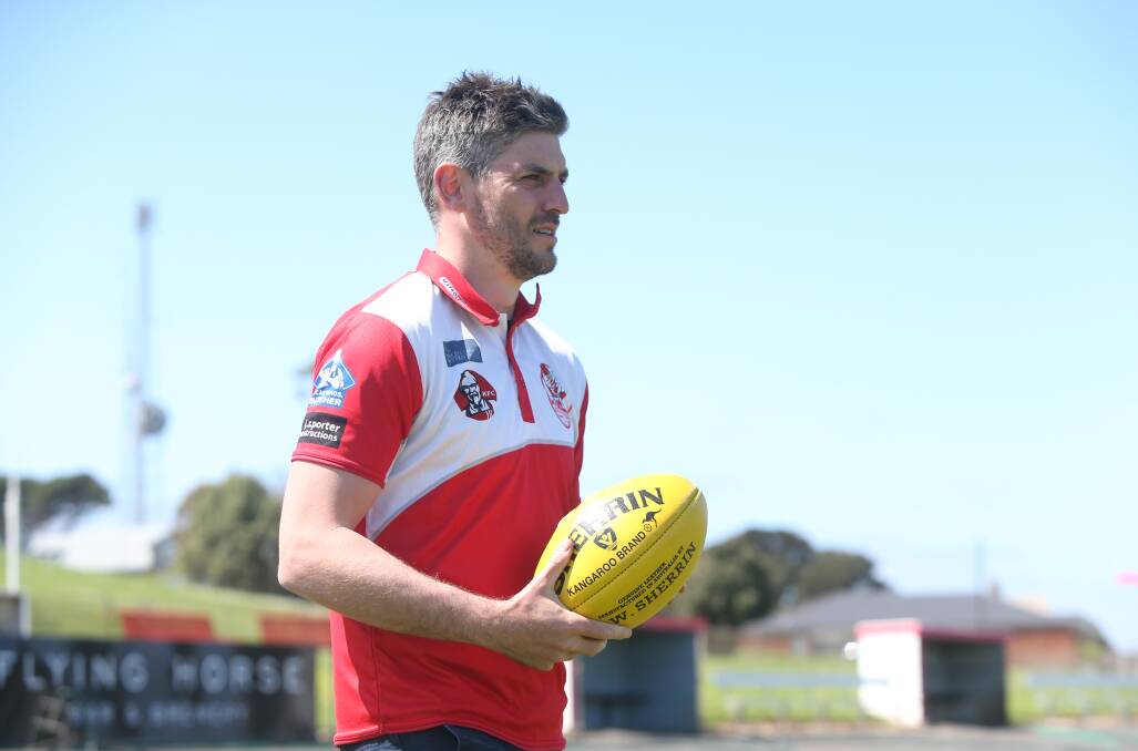 ON THE MEND: South Warrnambool footballer Ricky Henderson is recovering from wrist surgery. 