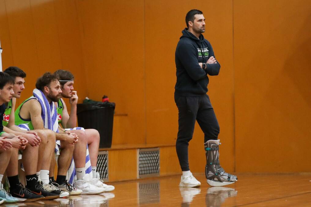 Warrnambool Seahawks coach Alex Gynes will play in 2023 after achilles surgery in 2022. Picture file 