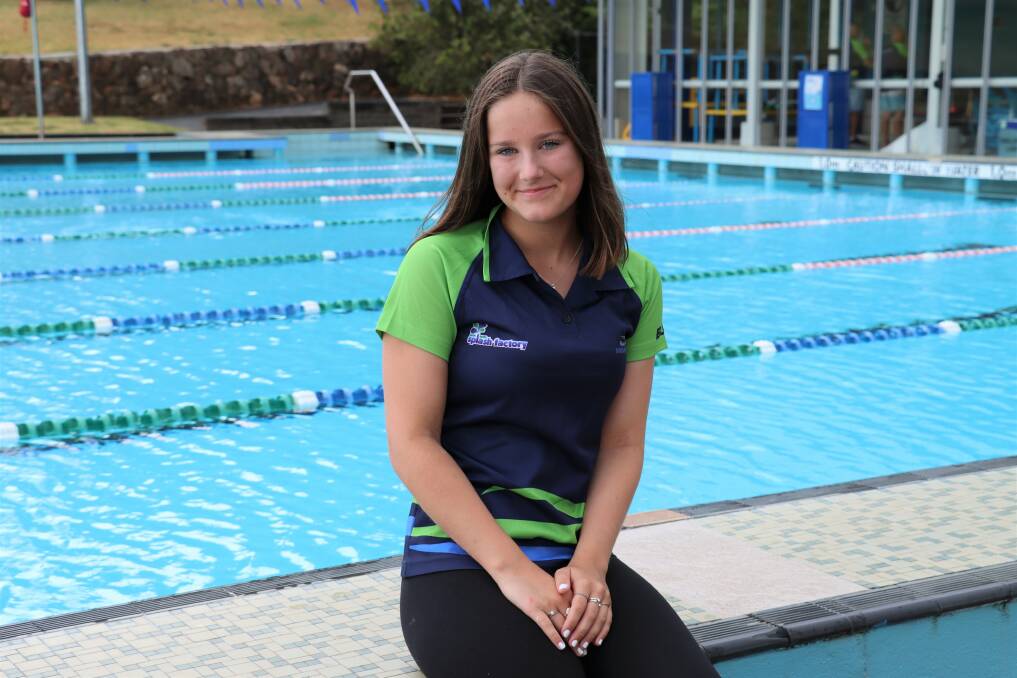 DETERMINED: Gemma Bond will represent Warrnambool at the Swimming Victoria sprint championships in Melbourne. Picture: Justine McCullagh-Beasy 