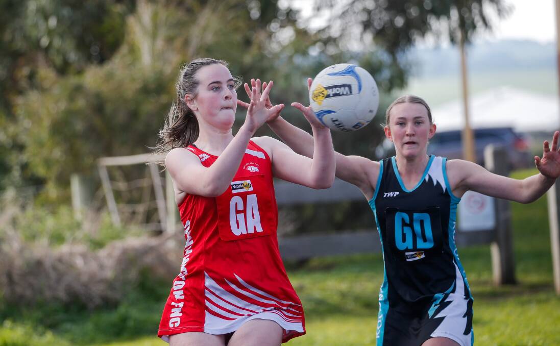 STANDING TALL: Zoe Fleming was standout for Dennington in season 2021. Picture: Anthony Brady 