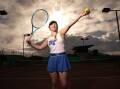RALLY READY: Middle Tennessee State University athlete Eloise Swarbrick says NCAA tennis opponents are like "playing against a brick wall". Picture: Chris Doheny 