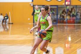 Maelys Pineau is settling into her role with Warrnambool Mermaids. Picture by Eddie Guerrero 