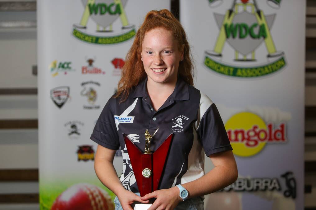 BRIGHT FUTURE: Port Fairy's Maddie Green is in the Vic Country under 16 squad. Picture: Morgan Hancock