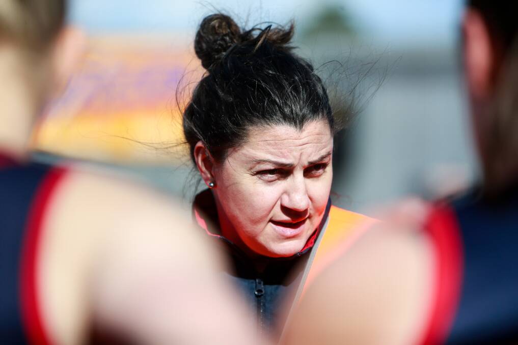 HOME SWEET HOME: Leah Sinnott has returned from Timboon Demons to coach Camperdown. 