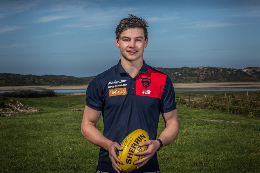 HOME SWEET HOME: Dion Johnstone, who spent two seasons at Melbourne, will play in south-west Victoria next year. 