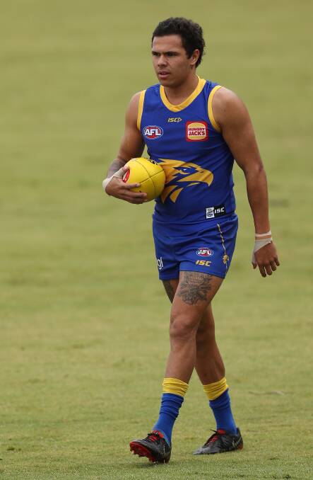 FRESH START: Jamaine Jones will slot into West Coast's forward rotations. Picture: Getty Images 