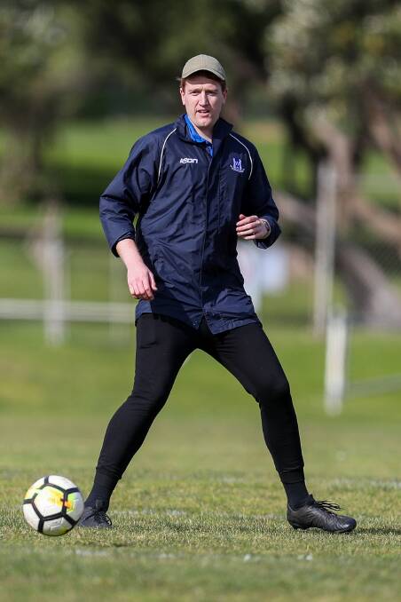 HIGH HOPES: Cameron Pyke wants to build soccer's reputation in Warrnambool. Picture: Morgan Hancock 