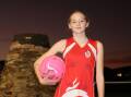BUSY SCHEDULE: Sophie Smith made the School Sport Victoria 12 and under netball team and is trying out for the Vic Country under 14 basketball side. Picture: Justine McCullagh-Beasy