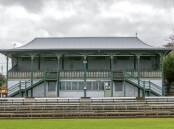 The Melville Oval grandstand in Hamilton. File picture