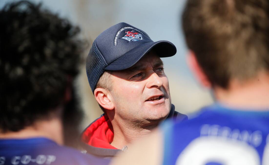 Terang Mortlake coach Ben Kenna saw improvement from his team in the second half of the 2022 season. Picture by Anthony Brady 