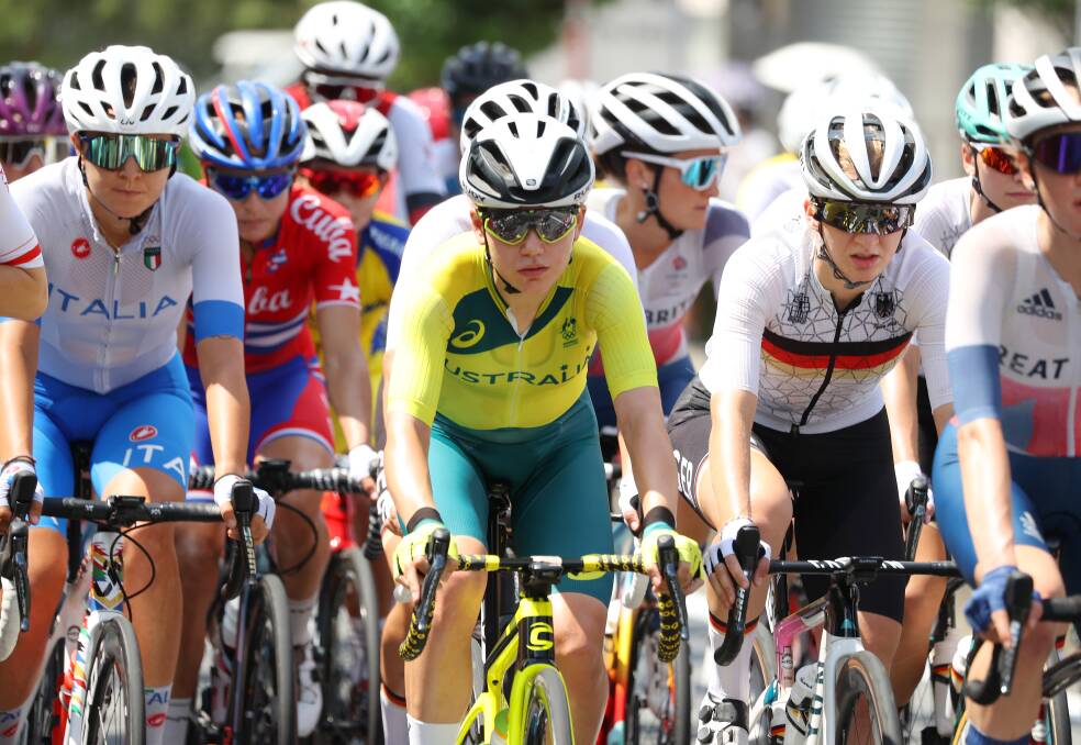 COMEBACK: Olympian Sarah Gigante is working towards the European cycling season after injury and illness. Picture: Getty Images 