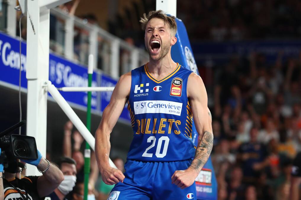 C'MON: Nathan Sobey's blistering form for Brisbane Bullets has impressed Australian Boomers' selectors. Picture: Getty Images 