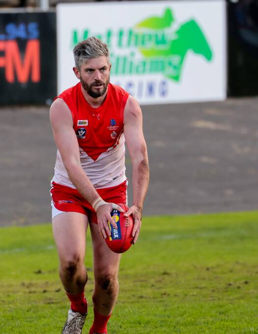 Ricky Henderson was rested in round 13 and will return to South Warrnambool's line-up against Hamilton Kangaroos on Saturday. Picture by Anthony Brady 