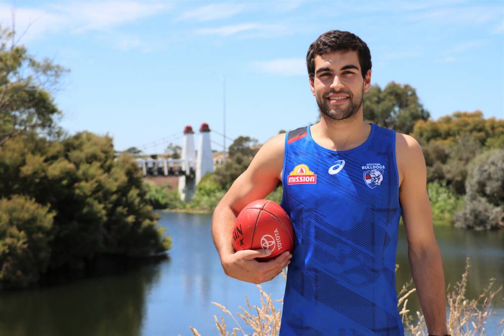 TEAM OF THE MIGHTY WEST: Josh Chatfield has joined Footscray after signing a contract with the VFL club prior to Christmas. Picture: Justine McCullagh-Beasy 