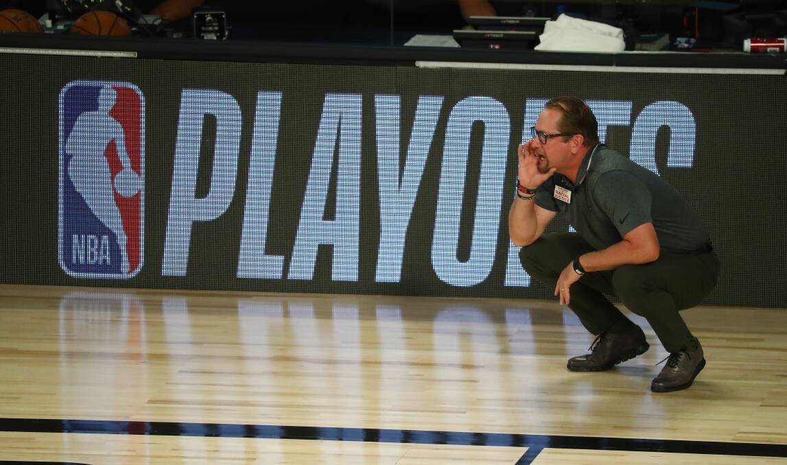 LEADER: Toronto Raptors head coach Nick Nurse (pictured) invited Trevor Gleeson to be part of his coaching panel. Picture: Getty Images 
