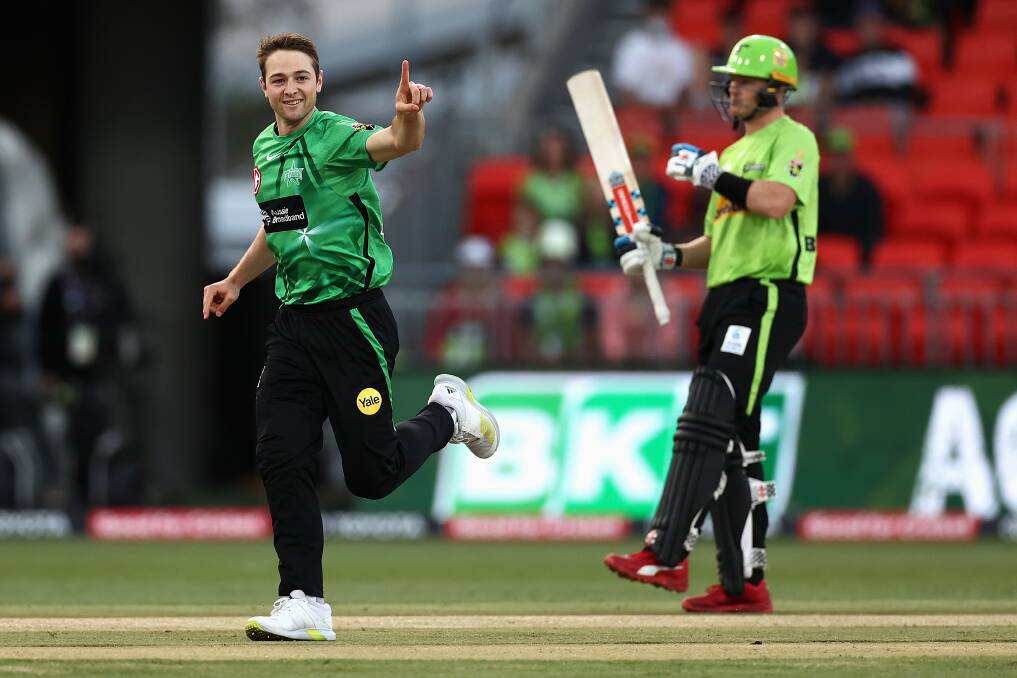 HOWZAT: Nirranda export Brody Couch is relishing his chance to play Big Bash League with Melbourne Stars. Picture: Getty Images 
