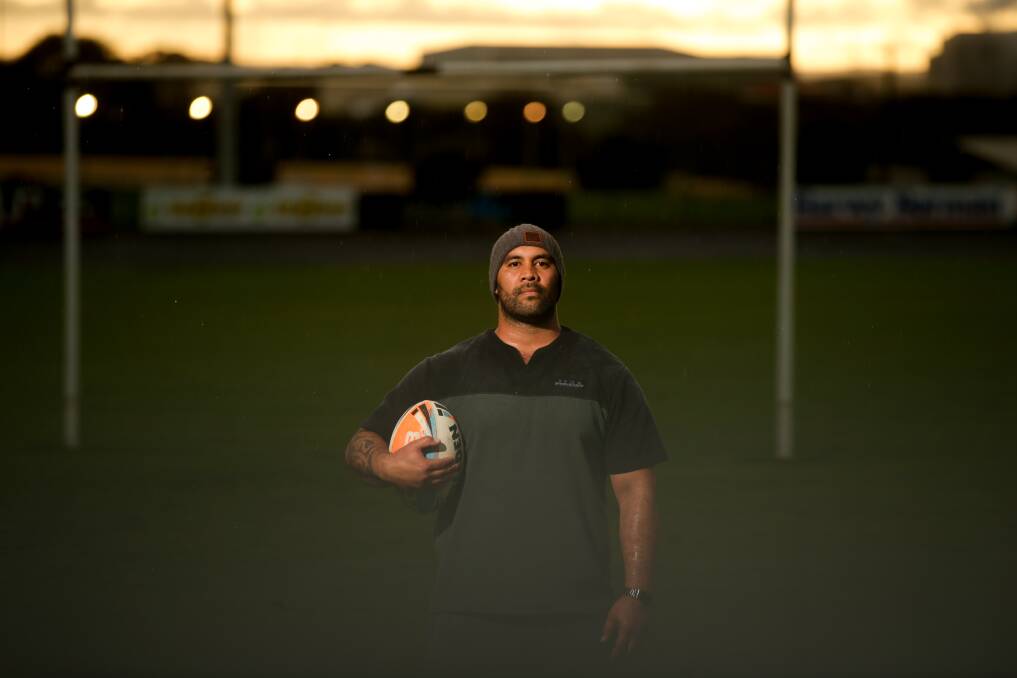 Rugby is a passion for Gunditjmara Bulls captain Arona Elsbury. Picture by Chris Doheny 