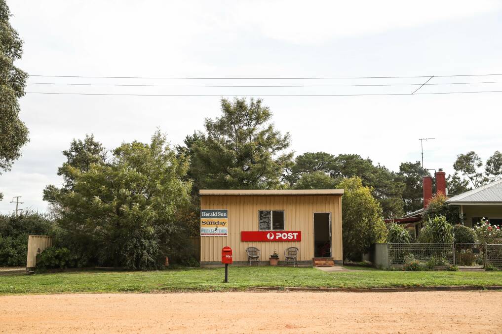 TINY TOWNSHIP: The post office is the only shop remaining in Mininera. Picture: Morgan Hancock 