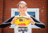 Camperdown-based teenager Shelby Mahony has made GWV Rebels' under 16 team. Picture by Justine McCullagh-Beasy 