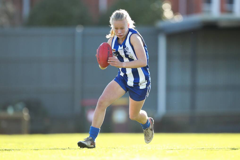 FIRST GAME: Mitzi Adamson will make her NAB League debut on Saturday. Picture: Morgan Hancock